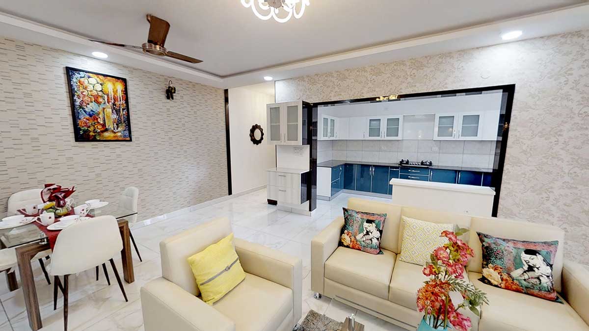 colors of the interior design