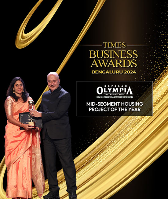 Gopalan Olympia Times Award