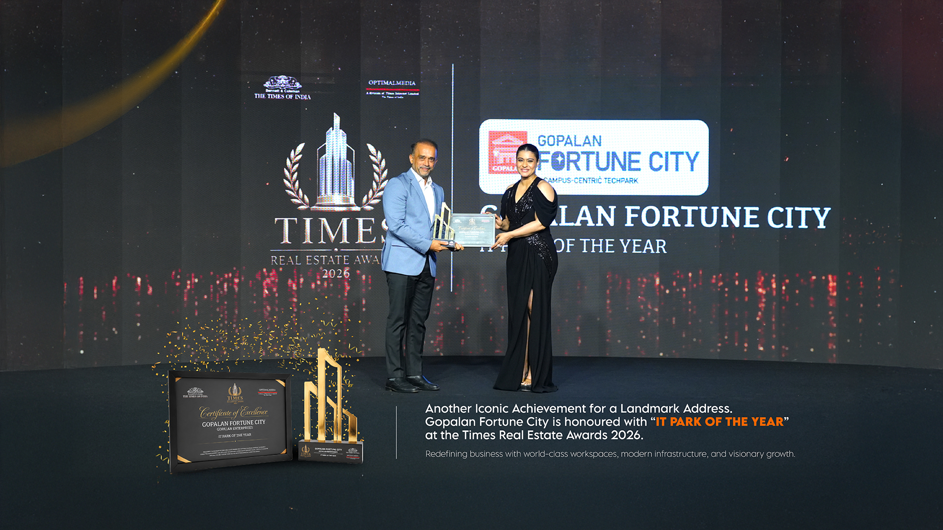 Fortune City Times Award